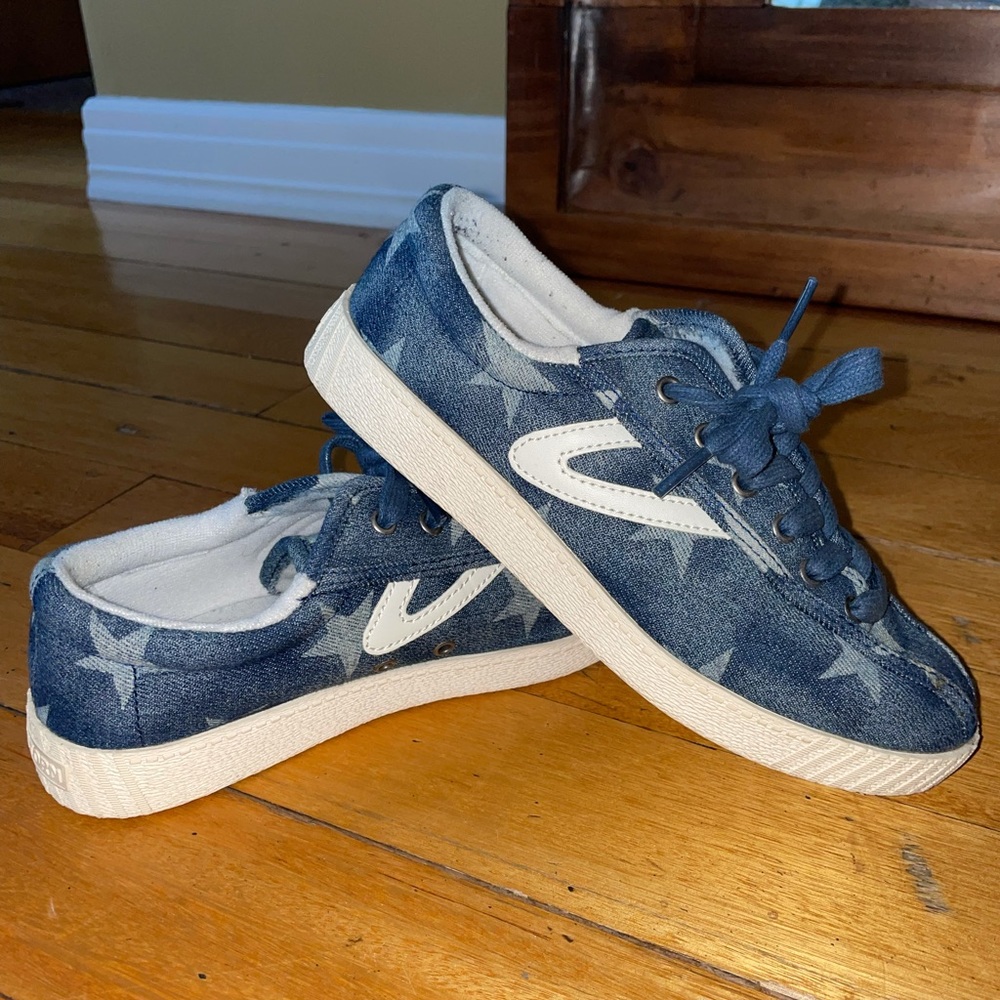 TRETORN Nylite Plus Star-Print Canvas Sneakers